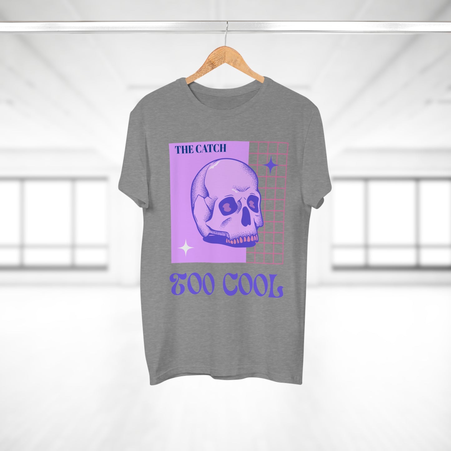 Too Cool Skull Graphic T-Shirt for Men | Trendy Casual Wear - THE CATCH