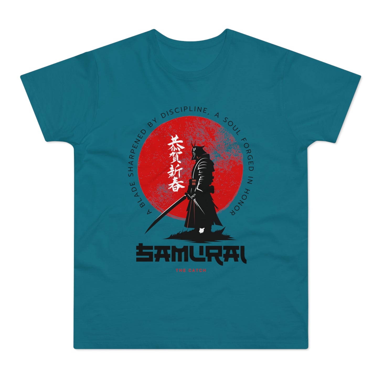 Samurai Discipline Men's T-Shirt - Bold Graphic Tee for Anime Lovers - THE CATCH