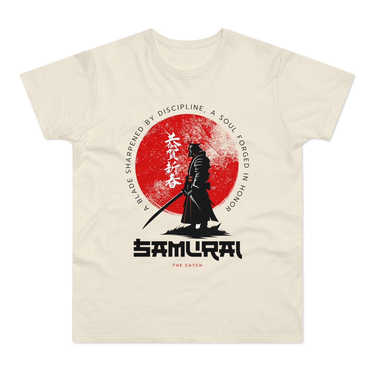 Samurai Discipline Men's T-Shirt - Bold Graphic Tee for Anime Lovers - THE CATCH