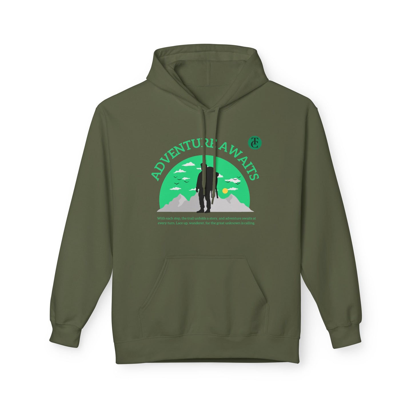 Adventure Awaits Fleece Hoodie – Cozy Travel & Outdoor Gear - THE CATCH