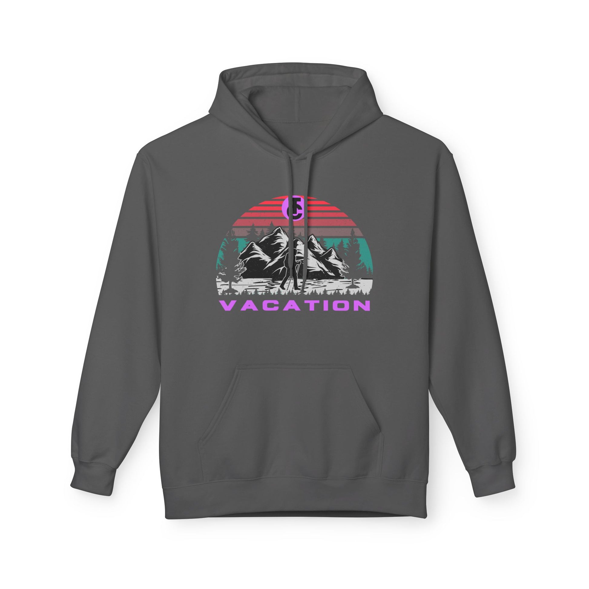 Vacation Vibes Fleece Hoodie - Softstyle - THE CATCH