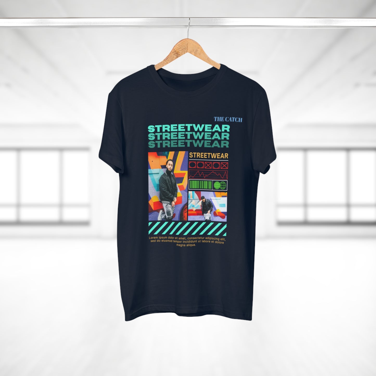 Streetwear Graphic Men's T-Shirt - Casual Urban Style - THE CATCH
