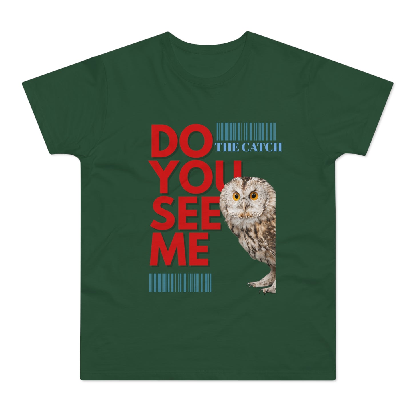 Funny Owl T-Shirt - 'Do You See Me?' Graphic Tee for Nature Lovers