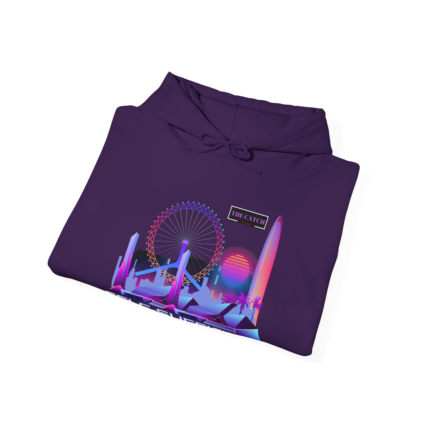Retro Vibes Hooded Sweatshirt - Comfortable Streetwear, Perfect for Gifts, Relaxed Style, Fashion, Casual Wear