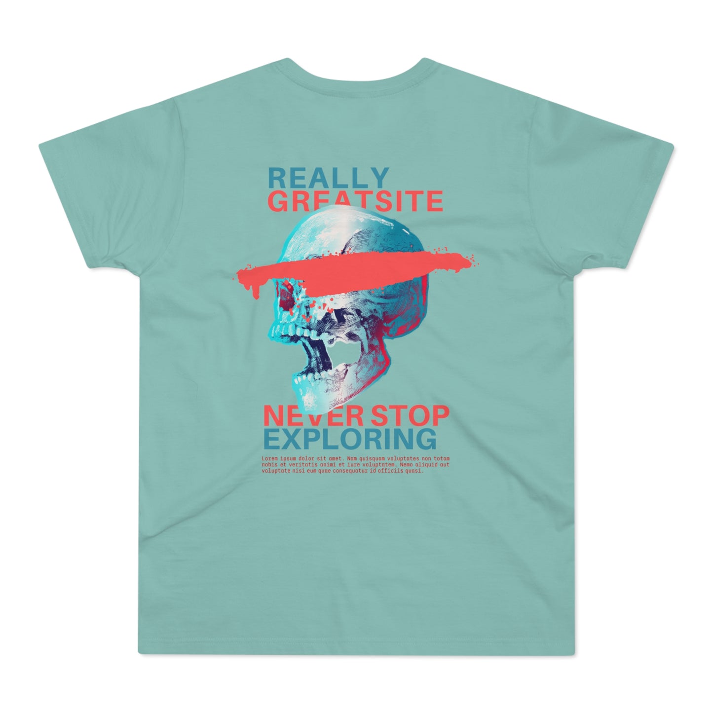 Exploratory Skull Graphic T-Shirt for Adventurers