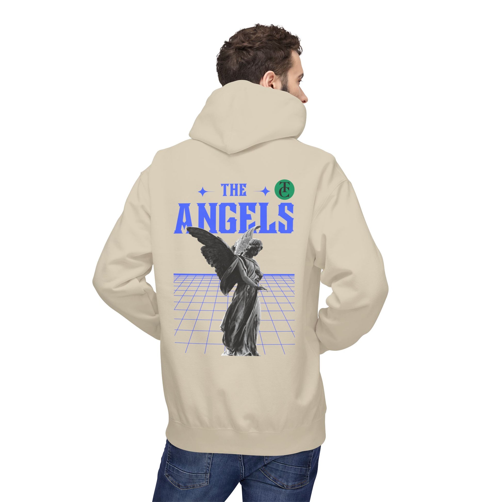 Angels Graphic Hoodie -Midweight Softstyle Fleece for Casual Comfort - THE CATCH