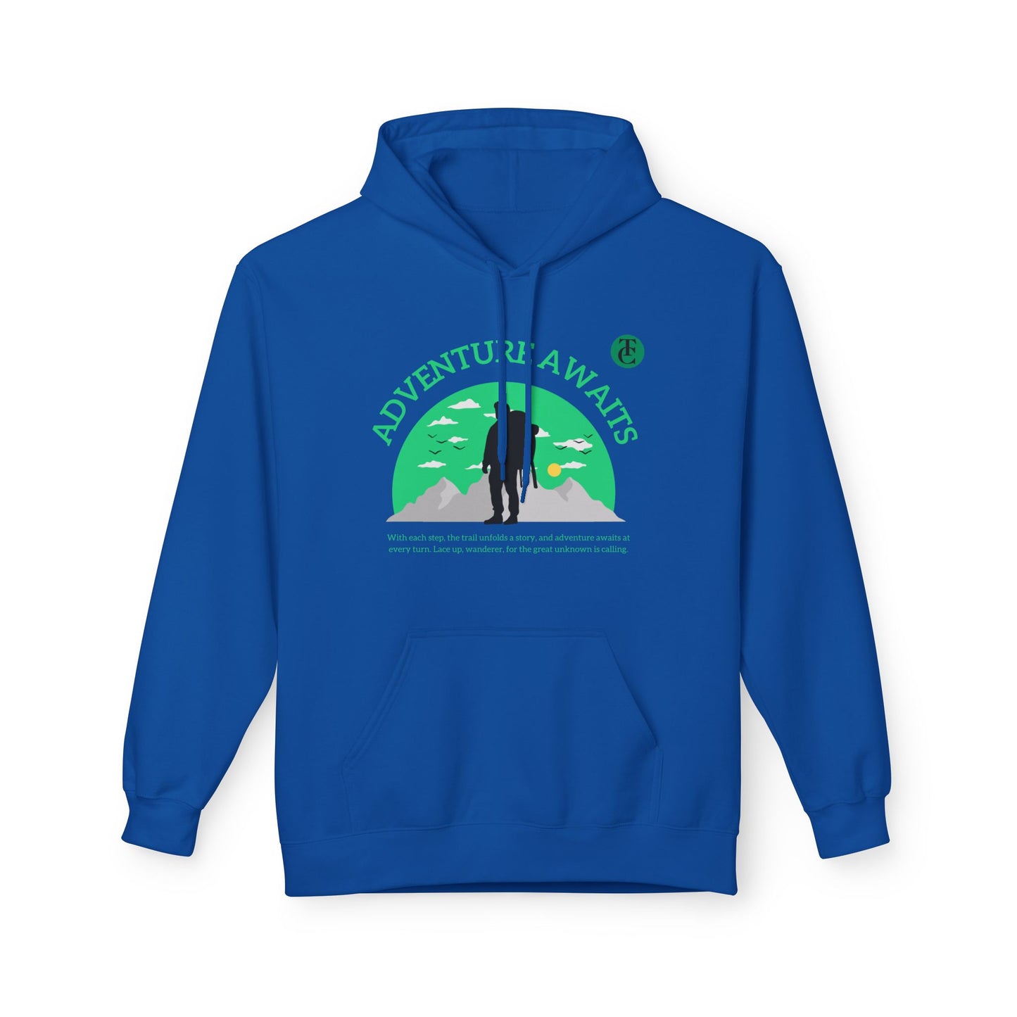 Adventure Awaits Fleece Hoodie – Cozy Travel & Outdoor Gear - THE CATCH