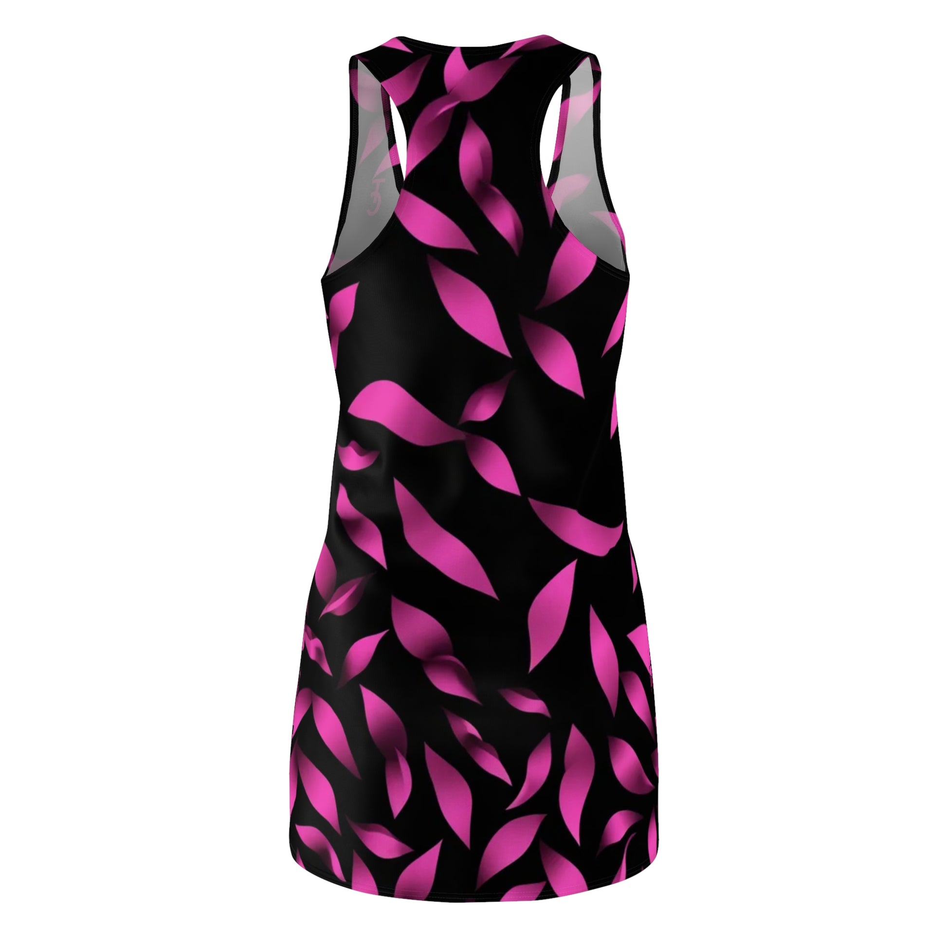 Women's Floral Racerback Dress, Summer Dress, Vacation Outfit, Boho Style, Party Dress, Trendy Evening Wear - THE CATCH