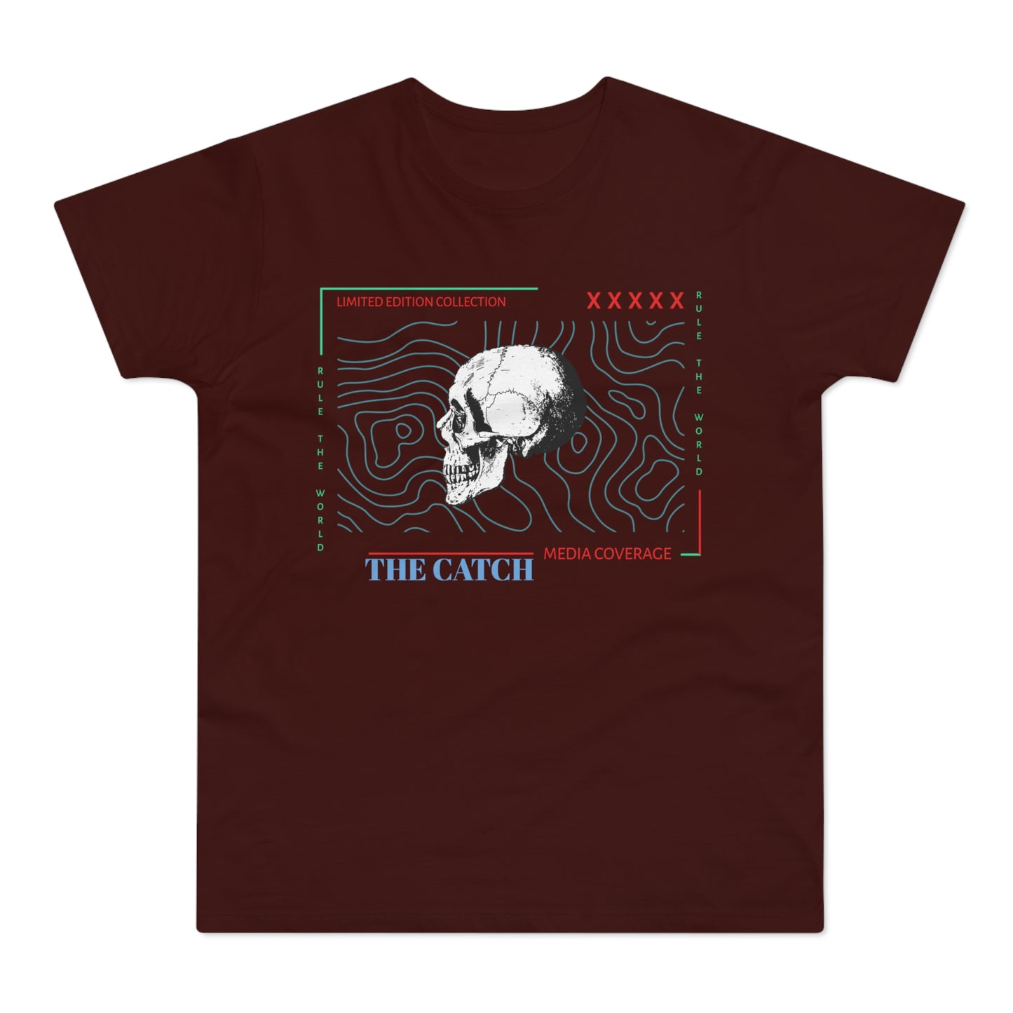 Limited Edition Skull Graphic Men's T-Shirt - The Catch Media Coverage