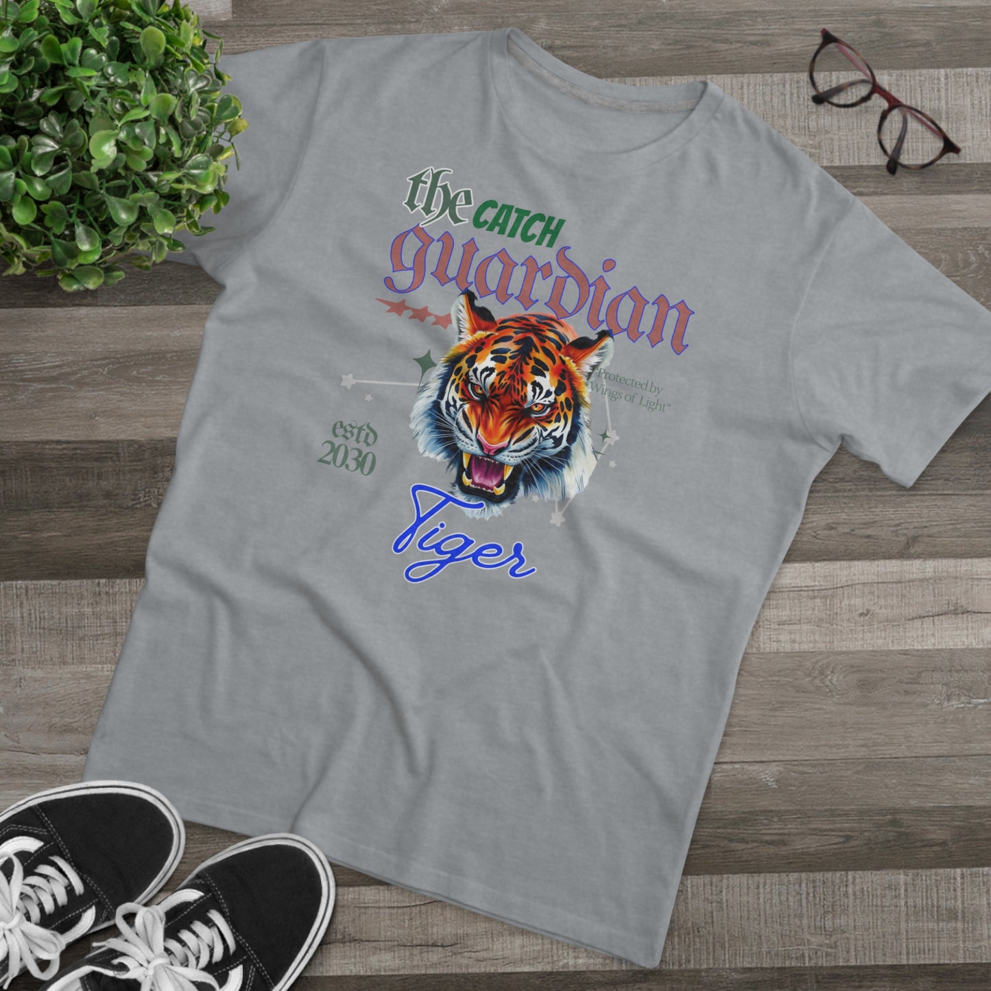 Men's Modern-fit Tiger Graphic Tee - The Catch Guardian 2030