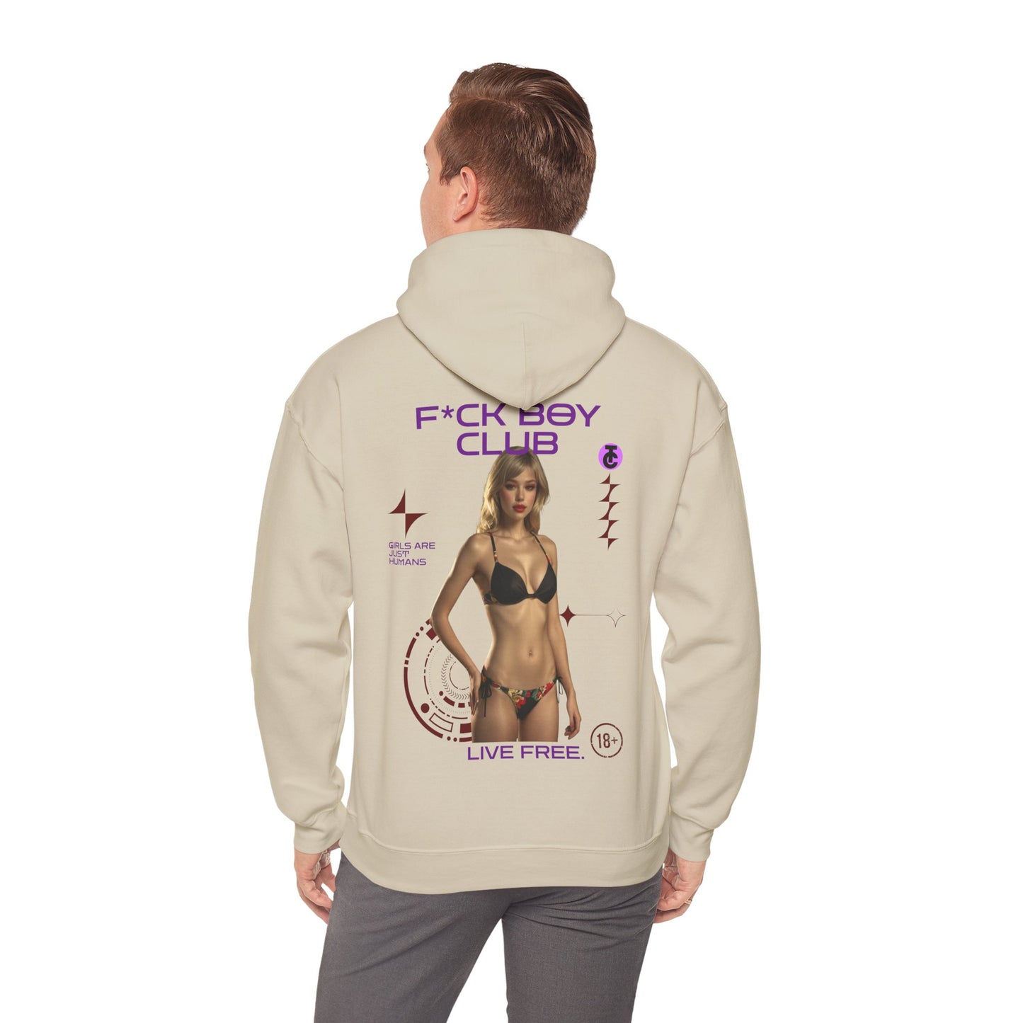 Chic Fantasy Club Hoodie | Trendy Sweatshirt for Parties, Casual Wear, Gifts, Fashion Lovers, Clubbing