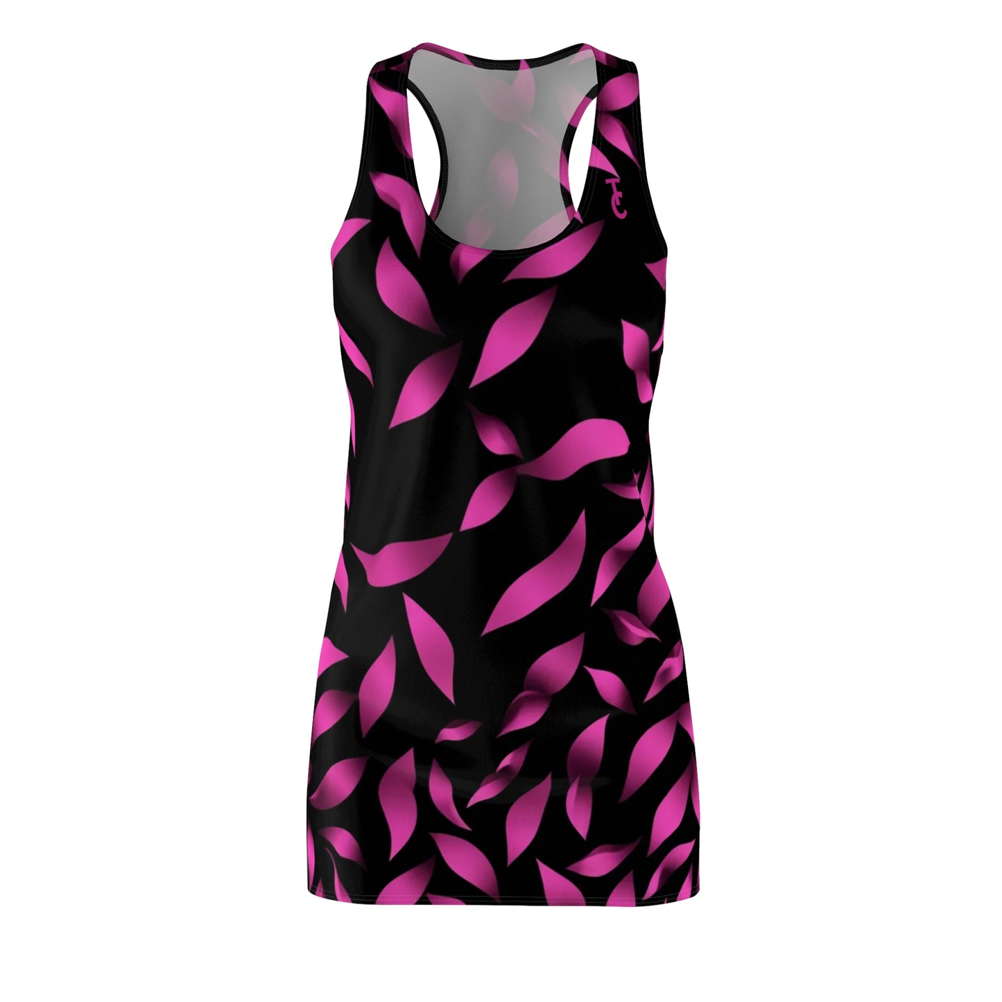 Women's Floral Racerback Dress, Summer Dress, Vacation Outfit, Boho Style, Party Dress, Trendy Evening Wear - THE CATCH