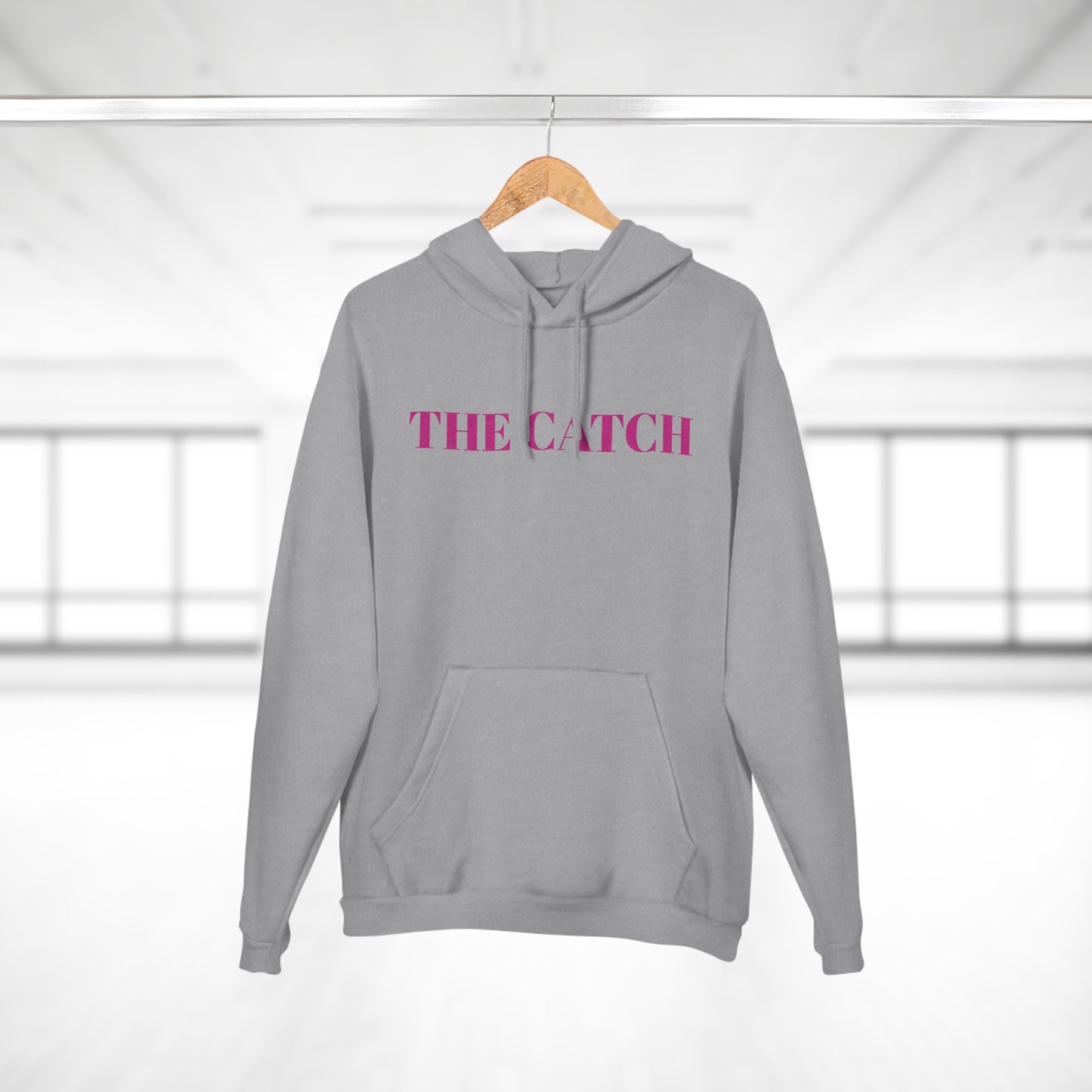 Pullover Hoodie - 'The Catch' Venomous Snake Design - Motivational Statement Gear - THE CATCH