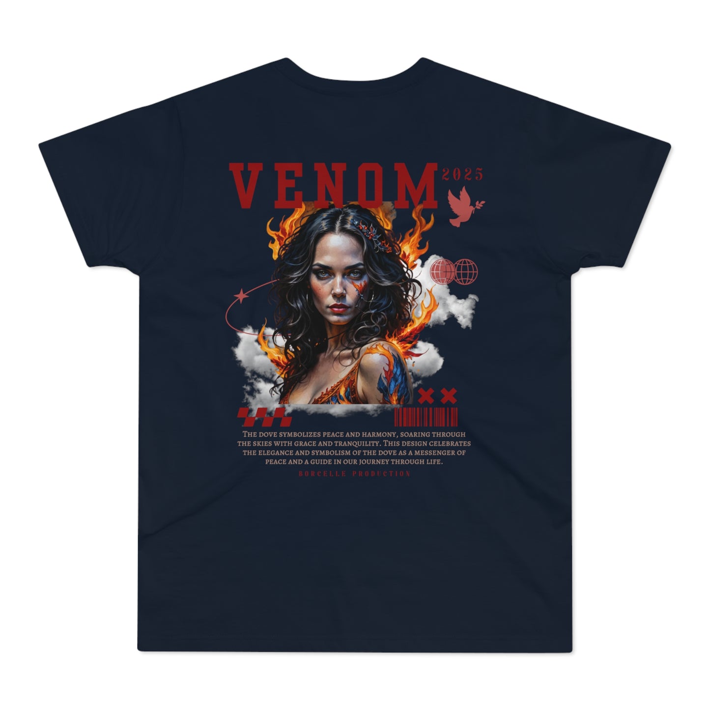 Men's Graphic T-Shirt - 'THE CATCH' & 'VENOM 2023' Design - THE CATCH
