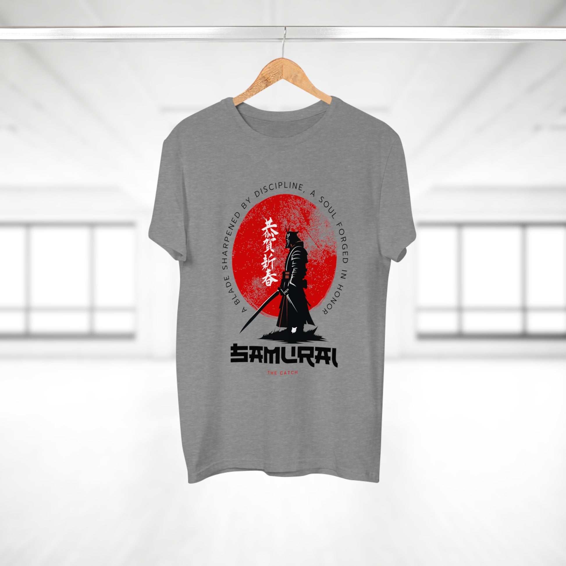 Samurai Discipline Men's T-Shirt - Bold Graphic Tee for Anime Lovers - THE CATCH