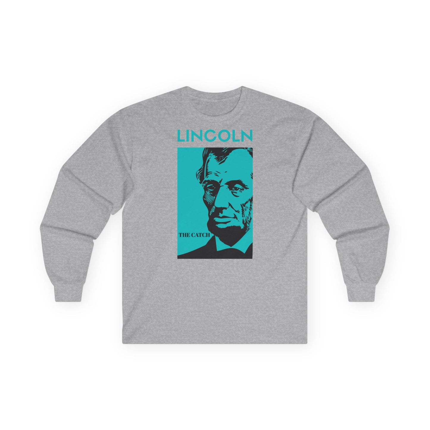 Retro Lincoln Long Sleeve Tee - Iconic Graphic Tee for History Lovers - THE CATCH