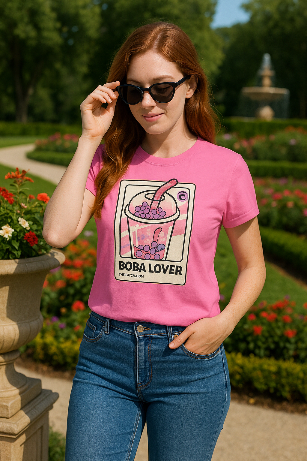 Boba Lover Women's T-Shirt | Cute Tea Tee, Gift for Tea Lovers, Summer Casual Top, Fun Fashion - THE CATCH