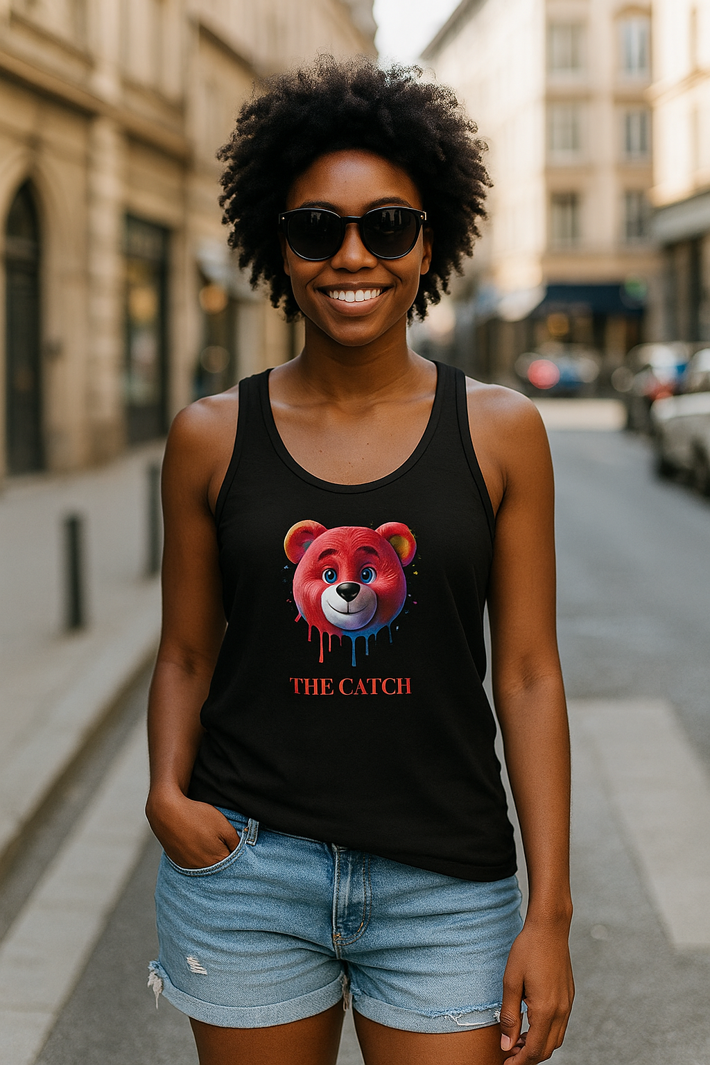 Women's Jersey Tank Top - THE CATCH