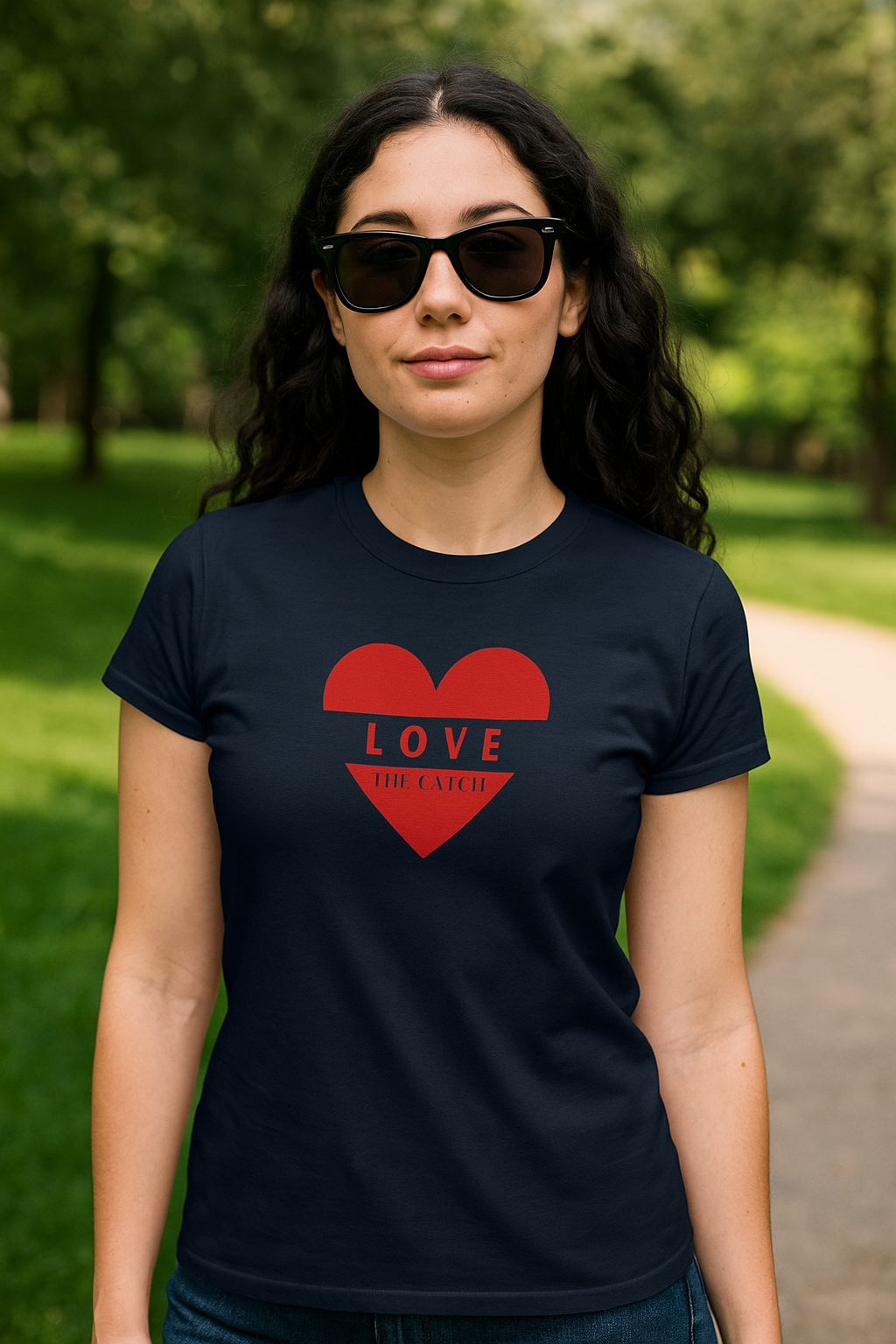 Love Catch Heart Women's T-Shirt - THE CATCH