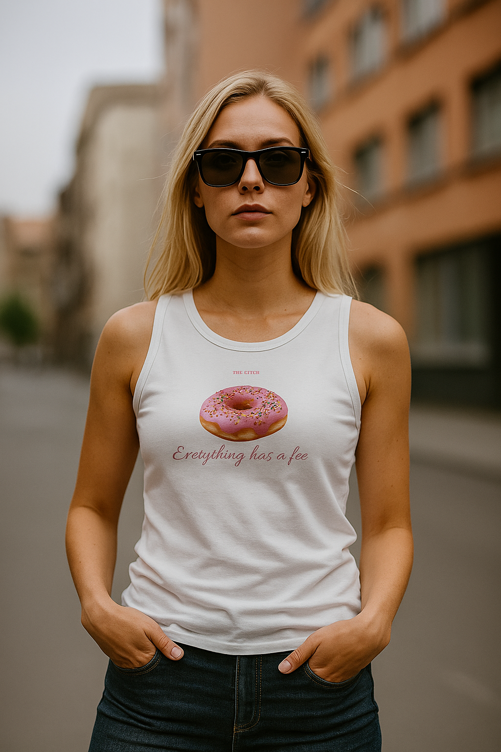 Woman's Heavy Cotton Tank Top - THE CATCH