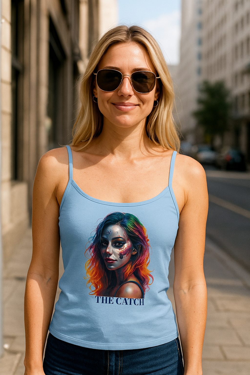 Women's Spaghetti Strap Tank Top - THE CATCH