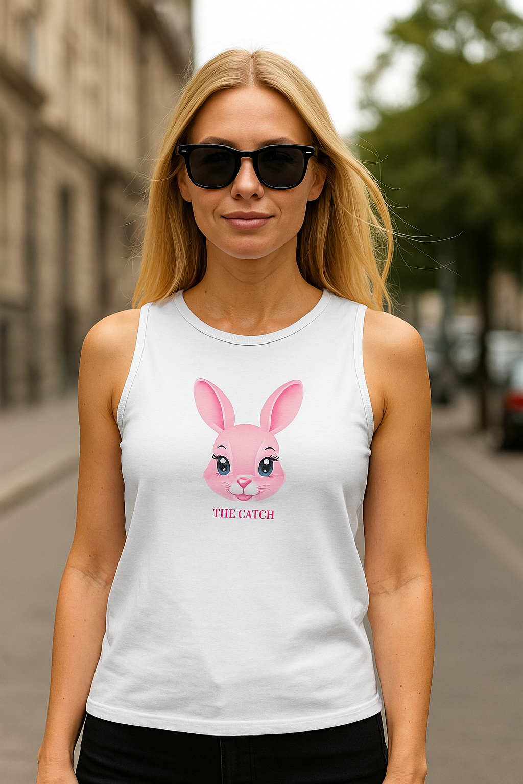 Woman's Heavy Cotton Tank Top - THE CATCH
